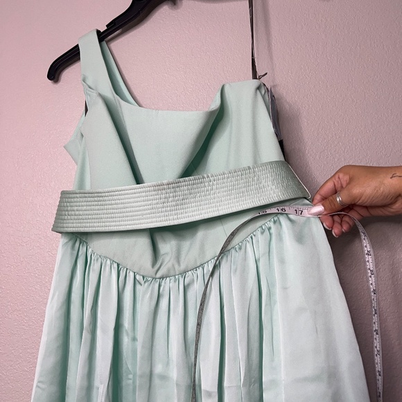 WHITE by Vera Wang VW360215 NWT one shoulder - Picture 7 of 9